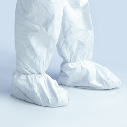 DuPont Copriscarpe in Tyvek 500 con suola antiscivolo - Conf. 200 pz.