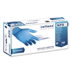 Guanti In Nitrile Latex-Free Senza Polvere REFLEXX N73 - Conf. 100pz