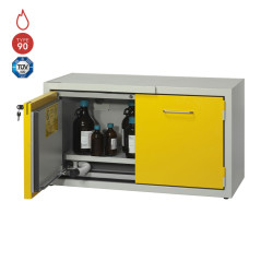 Armadio Sottocappa per liquidi infiammabili 1200mm Type 90 - Safetybox AC 1200/50 CM Labor System