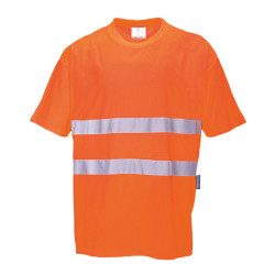 Portwest S172 - T-shirt Cotton Comfort Hi-Vis