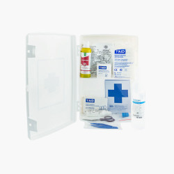 Cassetta Pronto Soccorso ad Armadietto in Plastica Bianco 224-CPS520_1AID All.2 Maggiorato