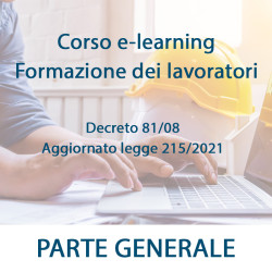 Corso E-Learning Formazione Lavoratori 81/08 - Parte Generale