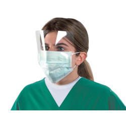 MASKOP con maschera trasparente - con elastici - 50 pz.