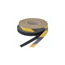 Nastro antiscivolo 19mmx18m - giallo/nero (2 pz)