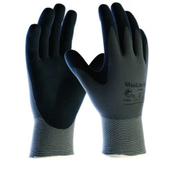 Guanto Maxilite in nylon senza cuciture rivestimento in nitrile - 10 paia - tg.10