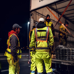 EquiRay Gilet Lampeggiante Giallo con Alta Visibilità