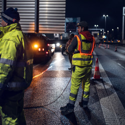 EquiRay Gilet Lampeggiante Giallo con Alta Visibilità